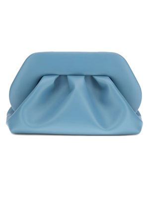 Bios medium Light Blue Vegan clutch bag THE MOIRE' | 261WTMBM0OOVF4123A